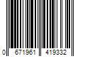 Barcode Image for UPC code 0671961419332