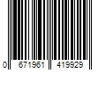 Barcode Image for UPC code 0671961419929