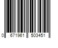 Barcode Image for UPC code 0671961503451