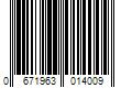 Barcode Image for UPC code 0671963014009