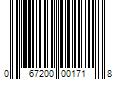 Barcode Image for UPC code 067200001718