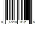 Barcode Image for UPC code 067200003118