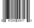 Barcode Image for UPC code 067200003170