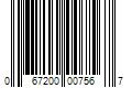 Barcode Image for UPC code 067200007567