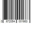 Barcode Image for UPC code 0672054001663