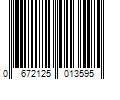 Barcode Image for UPC code 0672125013595