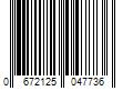 Barcode Image for UPC code 0672125047736