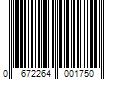 Barcode Image for UPC code 0672264001750. Product Name: Supercool UV Fluid Leak Detection Dye 8 Oz TD8
