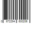 Barcode Image for UPC code 0672294600206