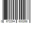 Barcode Image for UPC code 0672294600268