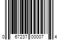 Barcode Image for UPC code 067237000074. Product Name: 