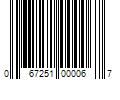 Barcode Image for UPC code 067251000067