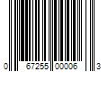 Barcode Image for UPC code 067255000063