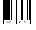 Barcode Image for UPC code 0672619234475