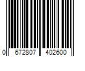 Barcode Image for UPC code 0672807402600