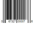 Barcode Image for UPC code 067327000076