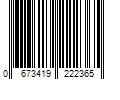 Barcode Image for UPC code 0673419222365