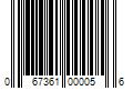 Barcode Image for UPC code 067361000056