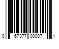 Barcode Image for UPC code 067377000071