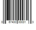 Barcode Image for UPC code 067400000313