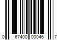 Barcode Image for UPC code 067400000467