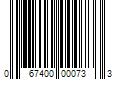 Barcode Image for UPC code 067400000733