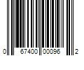 Barcode Image for UPC code 067400000962