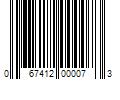 Barcode Image for UPC code 067412000073