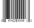 Barcode Image for UPC code 067422000063. Product Name: 