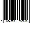 Barcode Image for UPC code 0674278005816