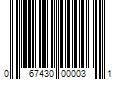 Barcode Image for UPC code 067430000031