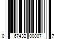 Barcode Image for UPC code 067432000077