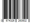 Barcode Image for UPC code 0674326263502