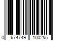 Barcode Image for UPC code 0674749100255