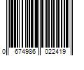 Barcode Image for UPC code 0674986022419