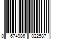 Barcode Image for UPC code 0674986022587