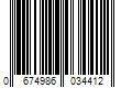 Barcode Image for UPC code 0674986034412