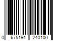 Barcode Image for UPC code 0675191240100