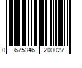 Barcode Image for UPC code 0675346200027