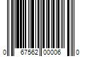 Barcode Image for UPC code 067562000060