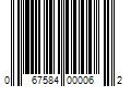 Barcode Image for UPC code 067584000062