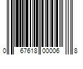 Barcode Image for UPC code 067618000068