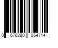 Barcode Image for UPC code 0676280054714