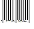 Barcode Image for UPC code 0676315000044