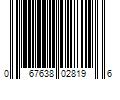 Barcode Image for UPC code 067638028196