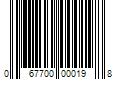 Barcode Image for UPC code 067700000198