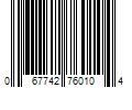 Barcode Image for UPC code 067742760104