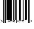 Barcode Image for UPC code 067742807205