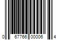 Barcode Image for UPC code 067766000064