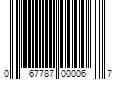 Barcode Image for UPC code 067787000067